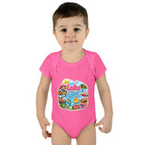 Lake Lover Infant Baby Rib Bodysuit | Cute Water-Themed Baby Onesie
