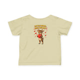Little Buck Big Heart Baby Shirt Boys Valentine Outfit Cute Deer Toddler Tee 6M | 24M Woodland Baby Clothes