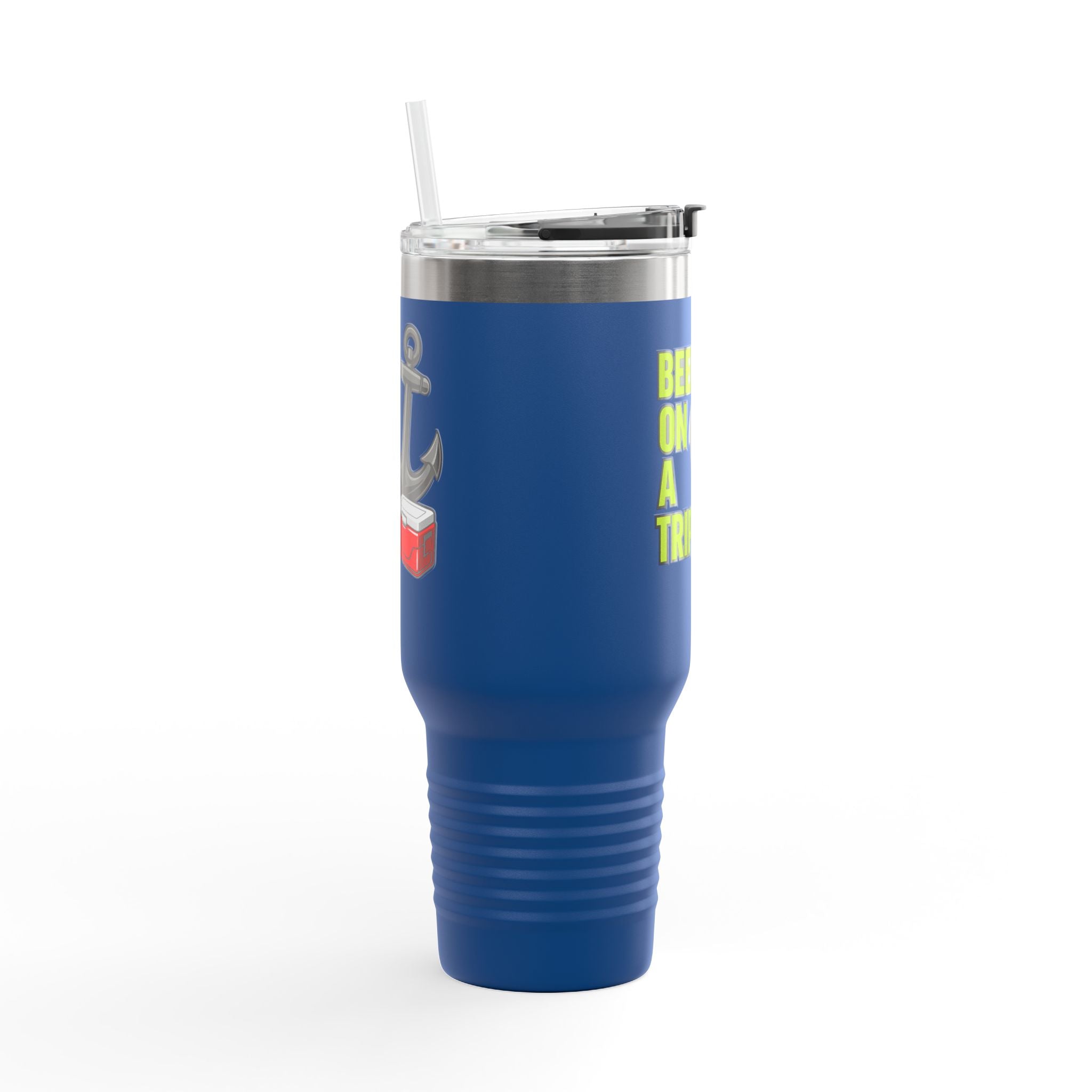 Beer On A Trip anchor cooler Tumbler | 40oz Insulated Travel Mug