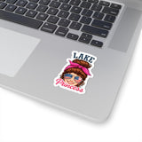 Lake Princess Kiss-Cut Sticker | Patriotic Sunglasses, Pink Bandana
