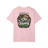 Funny Fishing T-Shirt — "I Have a Crappie Attitude"