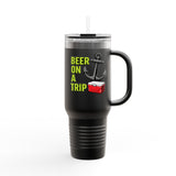 Beer On A Trip anchor cooler Tumbler | 40oz Insulated Travel Mug