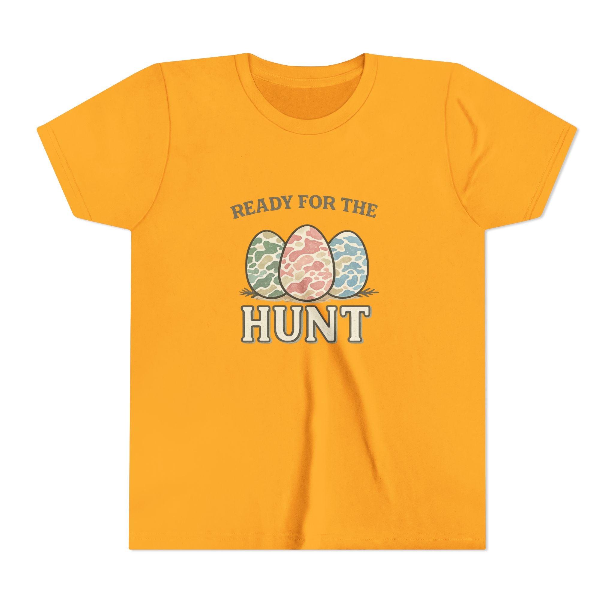 Easter Cute Girls' Short Sleeve Tee — Adorable Easter Graphic Shirt