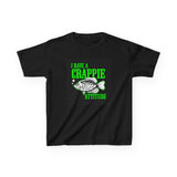 I Have a Crappie Attitude Kids Fishing Tee | Fish Graphic Tee, Funny Humor