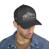 Skeleton Bass Fishing Hat — Embroidered Fishing Cap