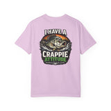 Funny Fishing T-Shirt — "I Have a Crappie Attitude"