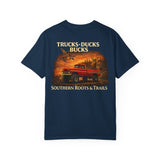 Red Truck & Ducks T-Shirt — 'Trucks, Ducks Buck' Graphic Tee