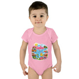Lake Lover Infant Baby Rib Bodysuit | Cute Water-Themed Baby Onesie