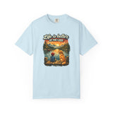 Life Is Better at the Lake T-shirt | Lake Fishing Camping Dog Sunset