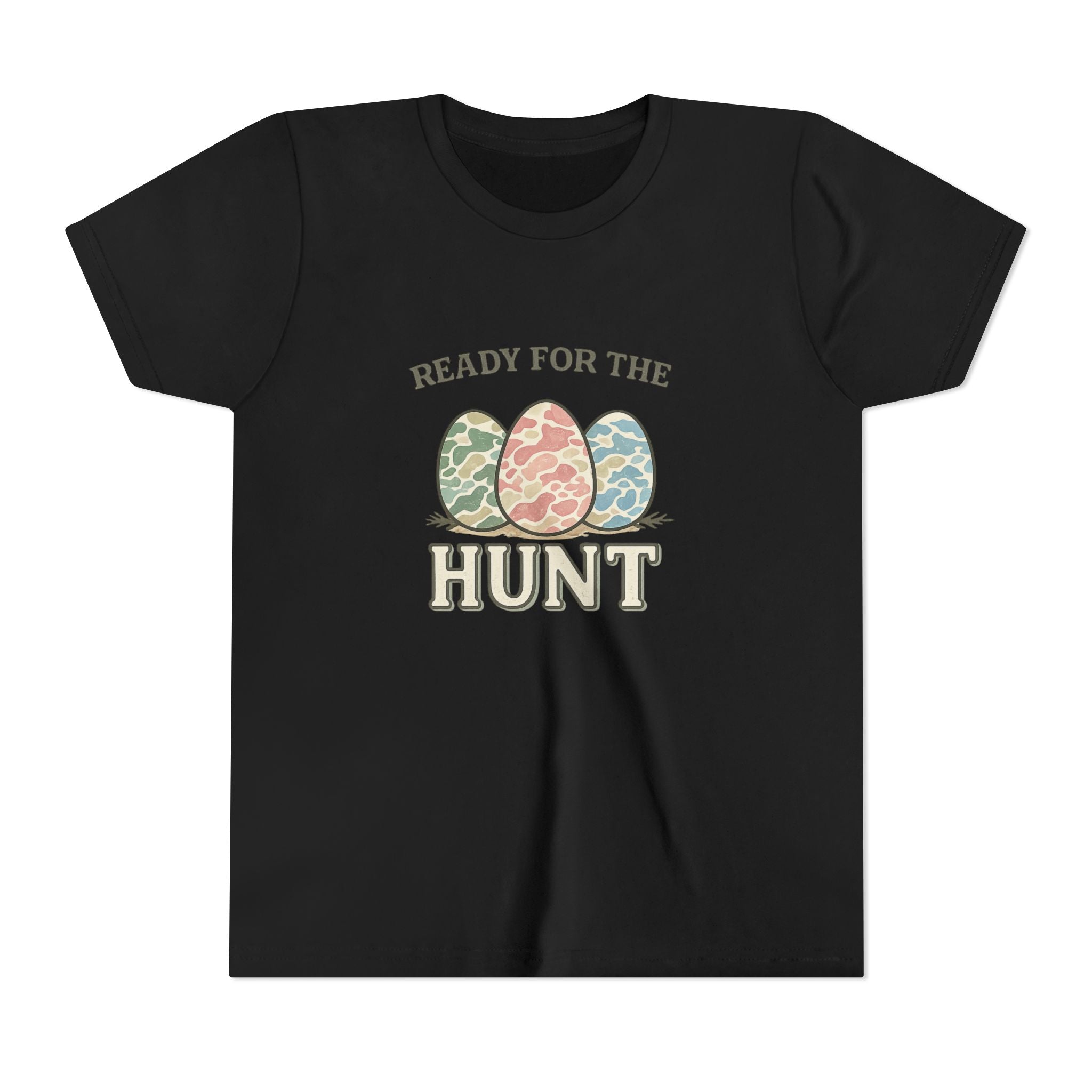 Easter Cute Girls' Short Sleeve Tee — Adorable Easter Graphic Shirt