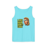 Lake Hair Don't Care Tank Top | Retro Mullet Lake Life Sleeveless Tee