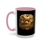 Colorful Mugs 11oz 15oz, Ceramic Coffee Mug | Bright Gradient Drinkware