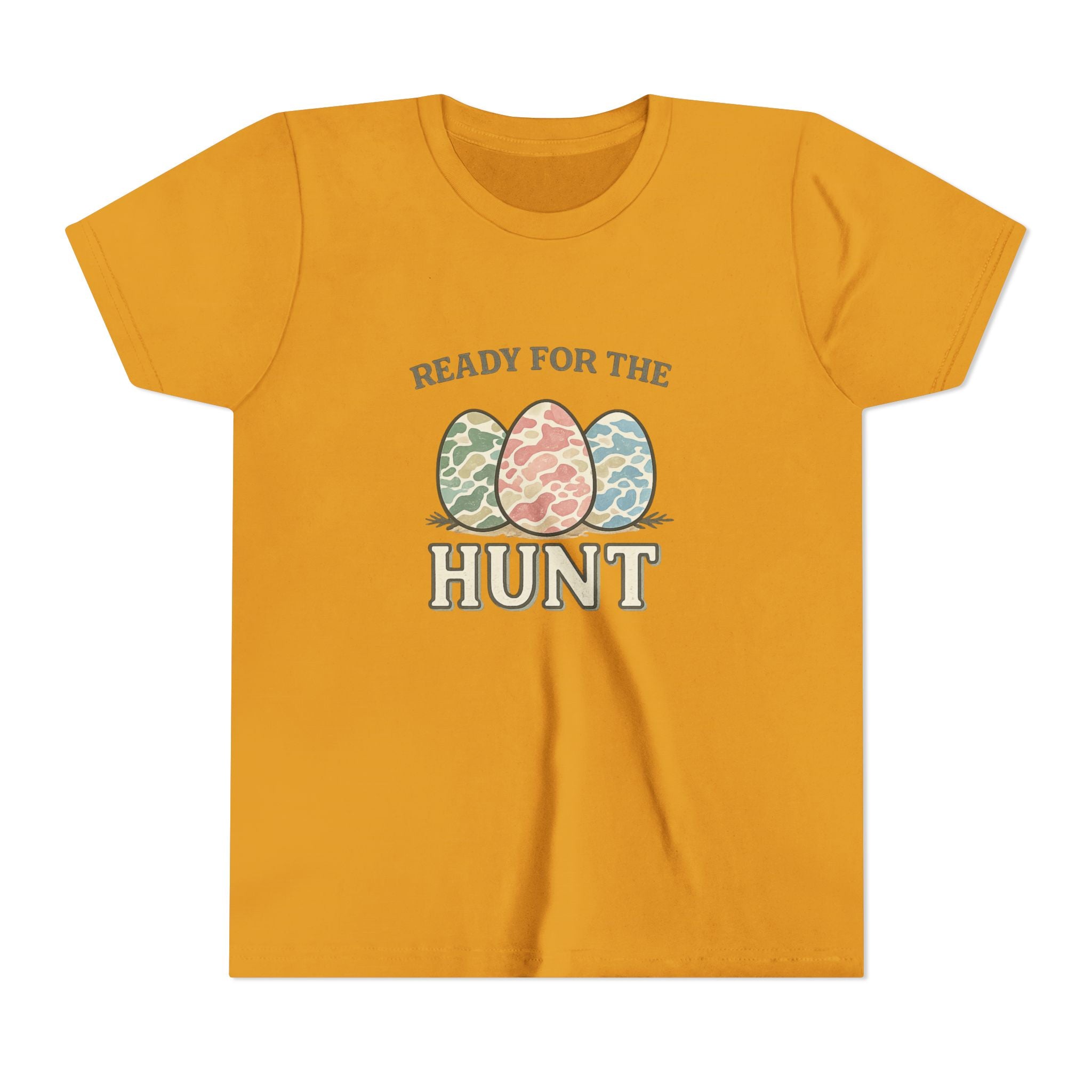 Easter Cute Girls' Short Sleeve Tee — Adorable Easter Graphic Shirt