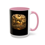 Colorful Mugs 11oz 15oz, Ceramic Coffee Mug | Bright Gradient Drinkware
