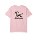 Southern Roots & Trails Camo Buck Tee