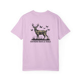 Southern Roots & Trails Camo Buck Tee