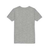 Youth Tee — "Life Is Better at the Lake" Camping Dog Kids Shirt