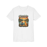 Youth Tee — "Life Is Better at the Lake" Camping Dog Kids Shirt
