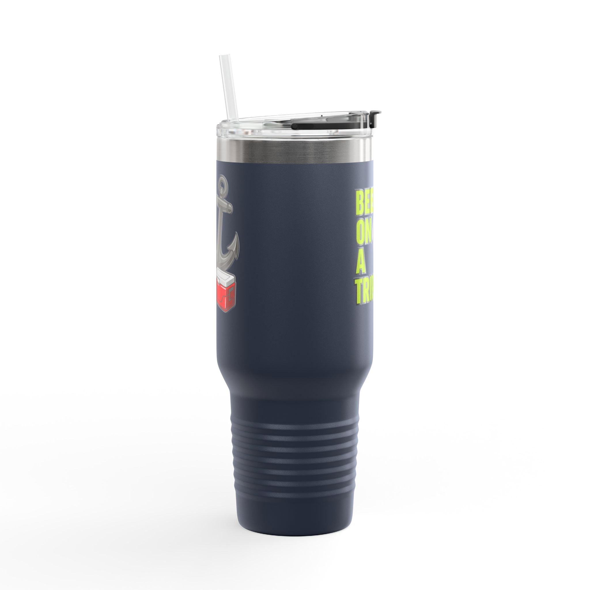 Beer On A Trip anchor cooler Tumbler | 40oz Insulated Travel Mug