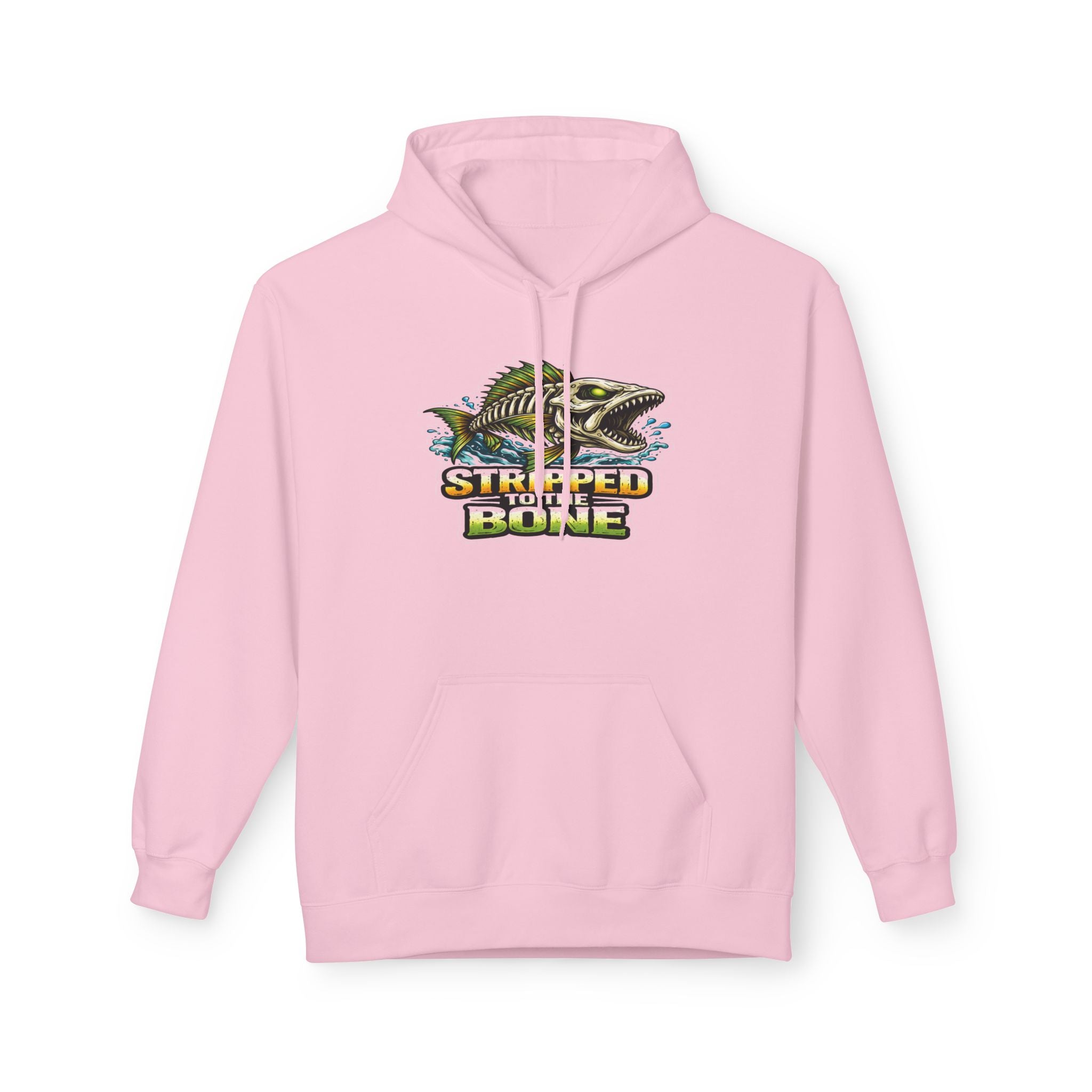 Skelton Fish Graphic Hoodie | Fishing Ocean Angler Design