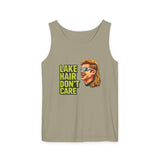 Lake Hair Don't Care Tank Top | Retro Mullet Lake Life Sleeveless Tee