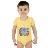 Lake Lover Infant Baby Rib Bodysuit | Cute Water-Themed Baby Onesie