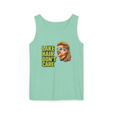 Lake Hair Don't Care Tank Top | Retro Mullet Lake Life Sleeveless Tee