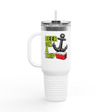 Beer On A Trip anchor cooler Tumbler | 40oz Insulated Travel Mug