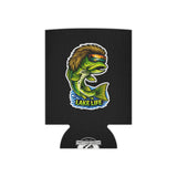 Funny Bass Mullet Can Cooler — Lake Life Beverage Insulator