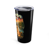 Life Is Better at the Lake Dog Kid Dock Tumbler 20oz | Lake Sunset