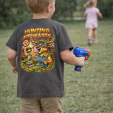Hunting for Hearts Youth T-Shirt – Fun Kids Graphic Tee, Soft & Durable Play Shirt