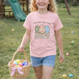 Easter Cute Girls' Short Sleeve Tee — Adorable Easter Graphic Shirt
