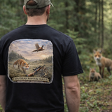 Hunters Fox T-Shirt — Woodland Hunting Graphic Tee