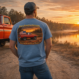 Back Roads & Freedom Red Truck Tee