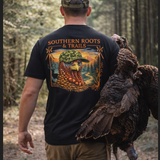 Southern Roots Turkey Hunting T-Shirt — Faith • Family • Outdoors Graphic Tee