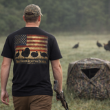 Turkey Hunting Graphic T-Shirt — Southern Roots & Faith, Family, Outdoors