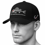 Skeleton Bass Fishing Hat — Embroidered Fishing Cap
