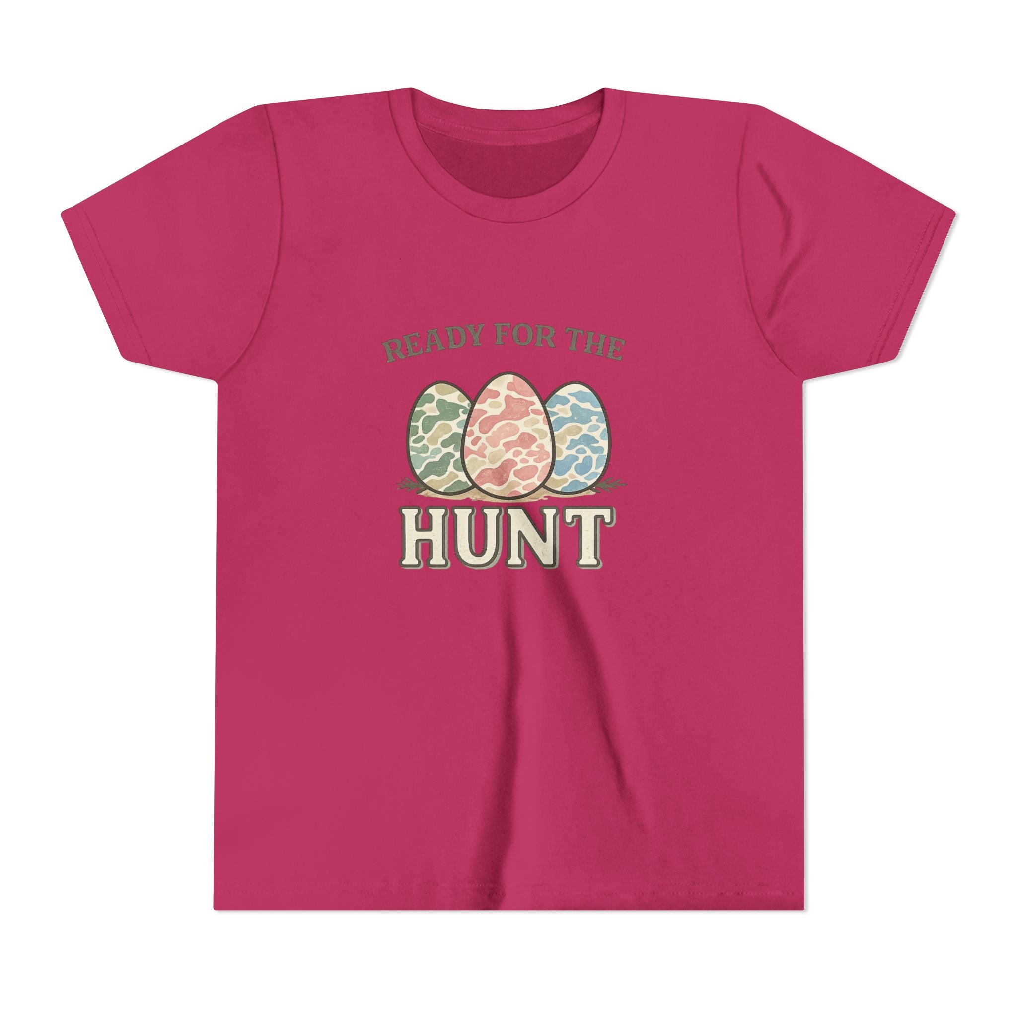 Easter Cute Girls' Short Sleeve Tee — Adorable Easter Graphic Shirt