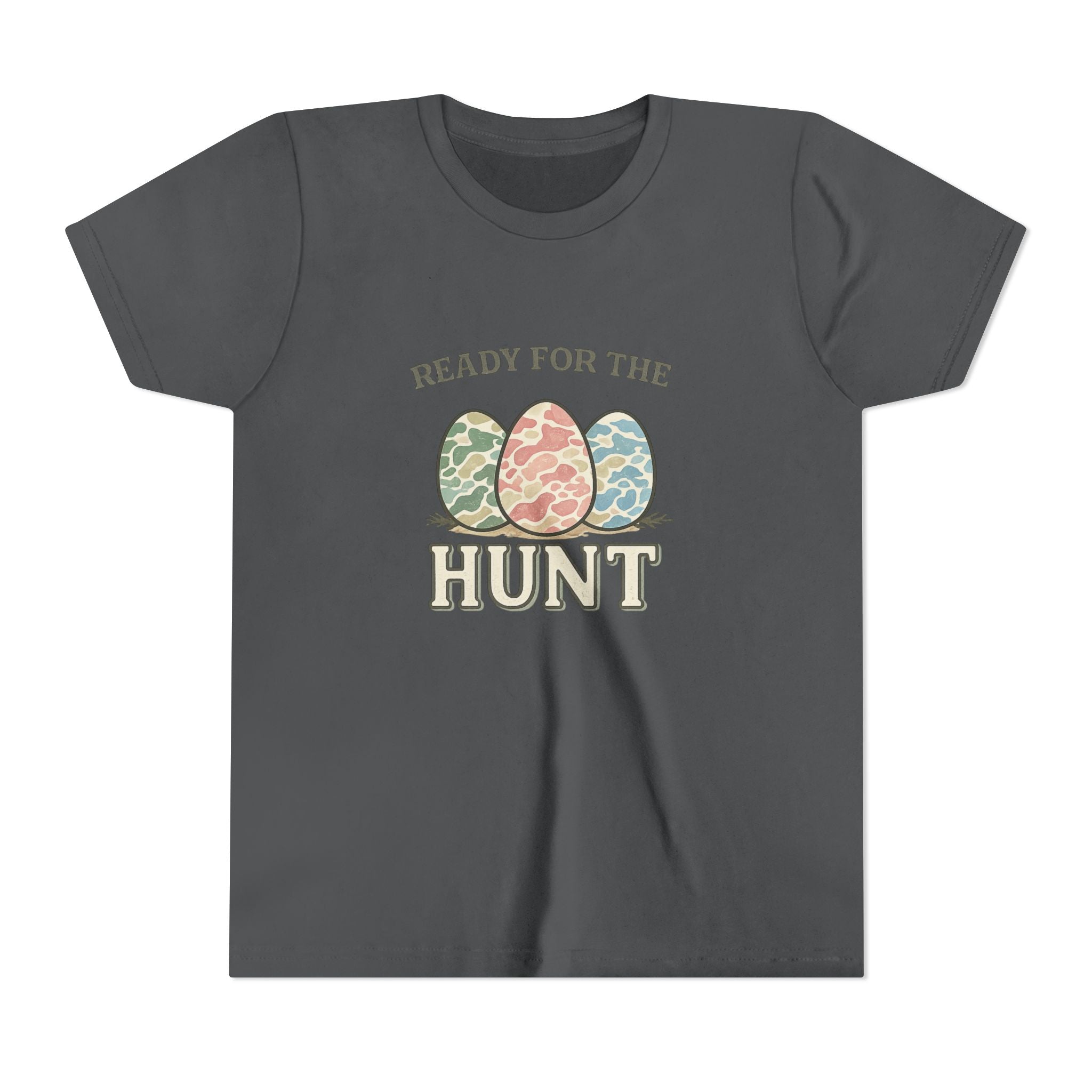 Easter Cute Girls' Short Sleeve Tee — Adorable Easter Graphic Shirt