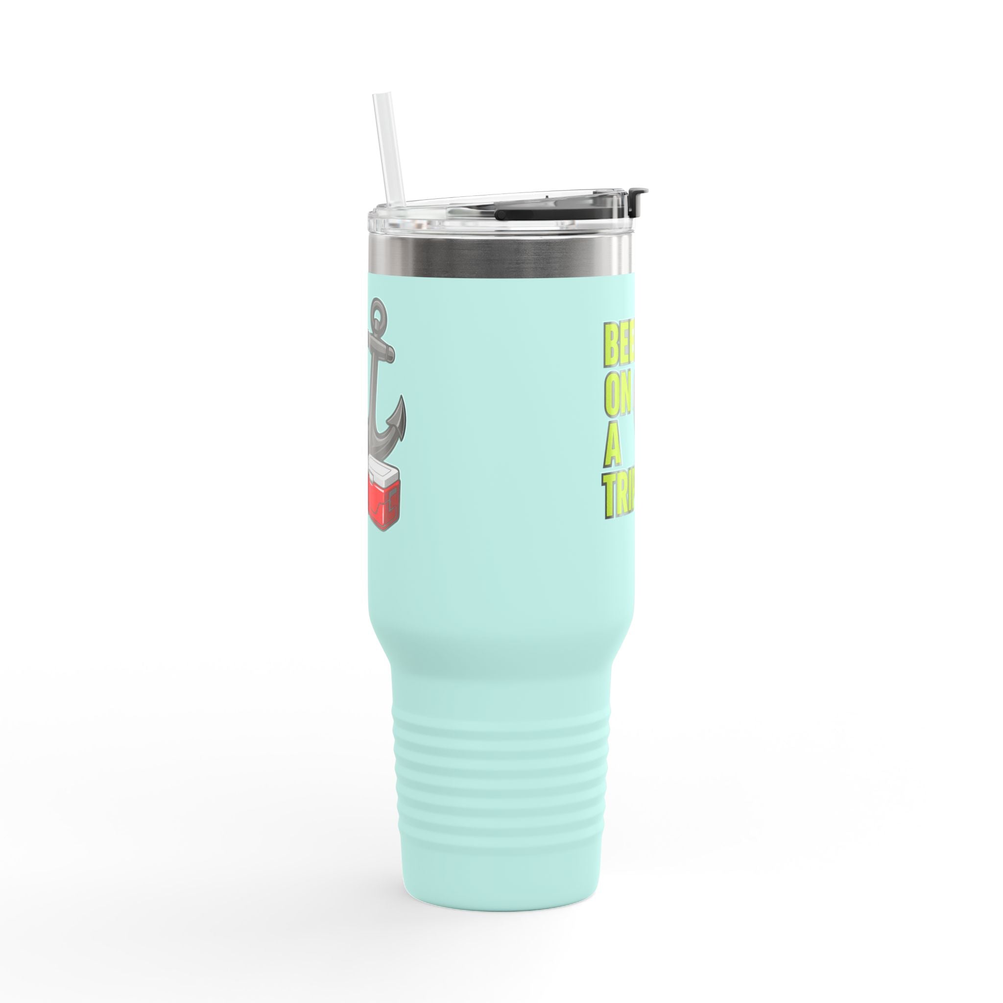 Beer On A Trip anchor cooler Tumbler | 40oz Insulated Travel Mug