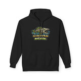 Skelton Fish Graphic Hoodie | Fishing Ocean Angler Design