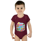 Lake Lover Infant Baby Rib Bodysuit | Cute Water-Themed Baby Onesie