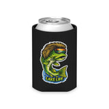 Funny Bass Mullet Can Cooler — Lake Life Beverage Insulator