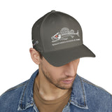Skeleton Bass Fishing Hat — Embroidered Fishing Cap