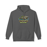 Skelton Fish Graphic Hoodie | Fishing Ocean Angler Design