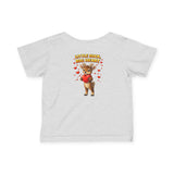 Little Buck Big Heart Baby Shirt Boys Valentine Outfit Cute Deer Toddler Tee 6M | 24M Woodland Baby Clothes