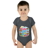 Lake Lover Infant Baby Rib Bodysuit | Cute Water-Themed Baby Onesie