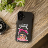 Lake Princess phone case | Patriotic sunglasses lake girl design
