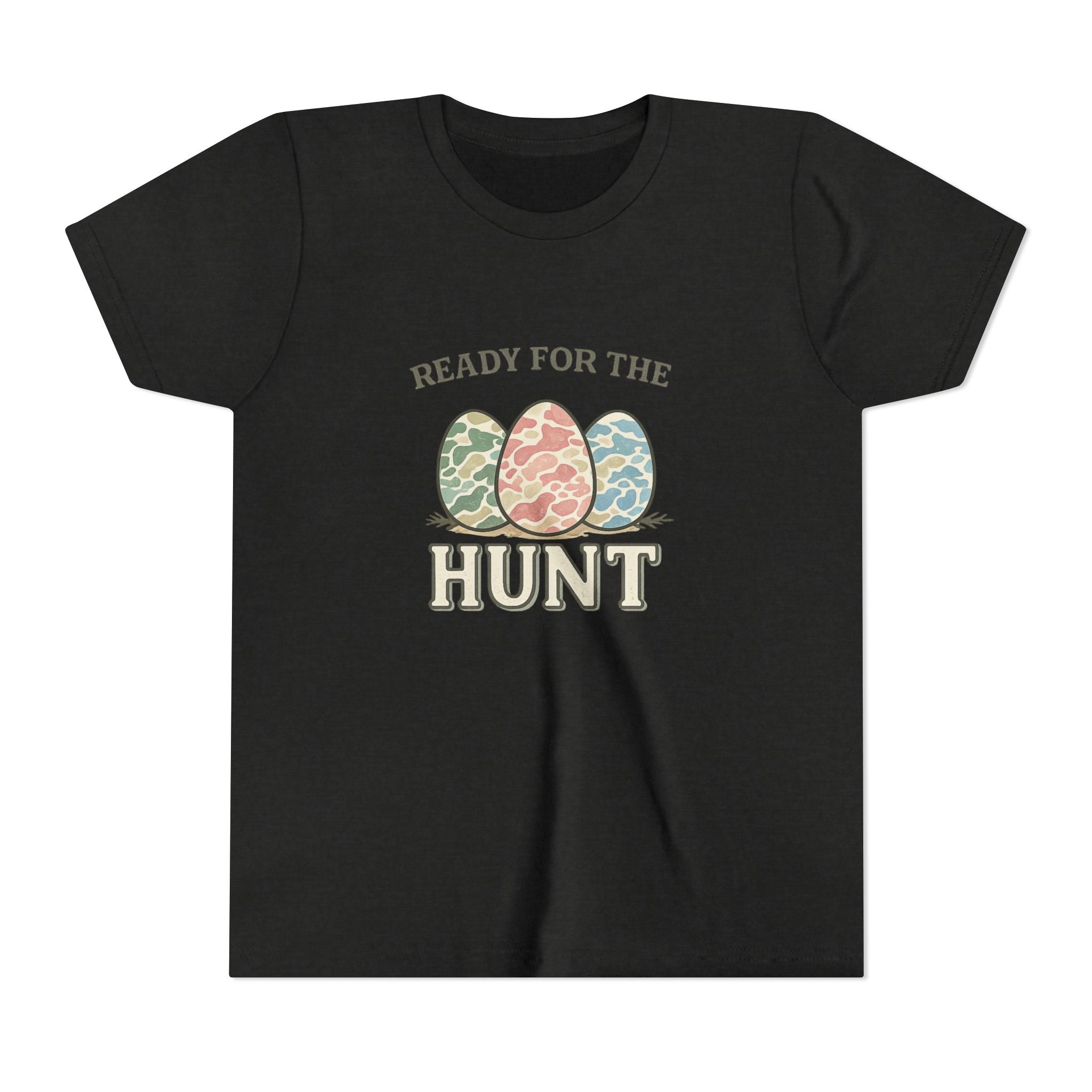 Easter Cute Girls' Short Sleeve Tee — Adorable Easter Graphic Shirt