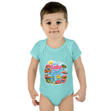 Lake Lover Infant Baby Rib Bodysuit | Cute Water-Themed Baby Onesie